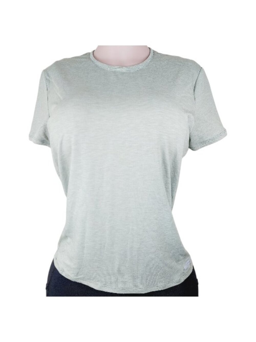 Decathlon Women's Mint Green Short Sleeve Casual Run T-Shirt Size M